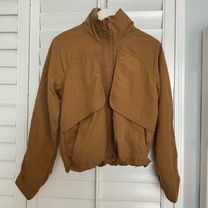 lululemon always effortless jacket (first release), women’s size 6, tan
